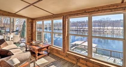 'fish House' w/ Deck, Fire Pit & River Views