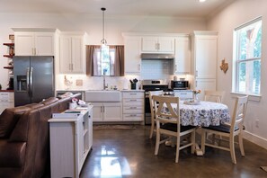 House (2 Bedrooms) | Interior - Dog-friendly Texas Ranch w/ Patio, Horses On-site (Aubrey)