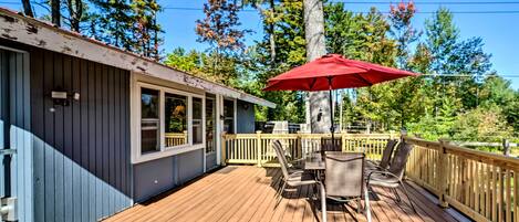 Fachada de la propiedad