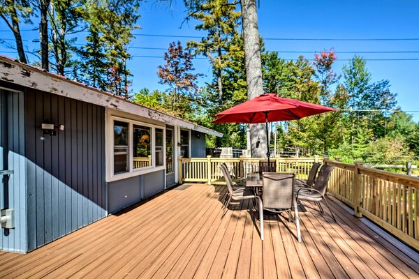 Lake Pleasant Access! Speculator Cottage W/ Deck - State of New York