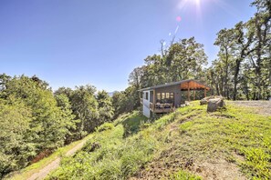 Exterior - Contemporary Home w/ Deck & Mountain Views! (Waynesville)