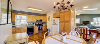 Lakefront Butler Retreat w/ Hot Tub & Dock!