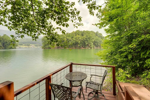 Lakefront Butler Retreat w/ Hot Tub & Dock!
