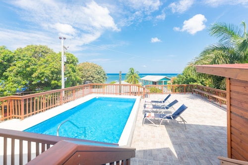 Relaxing and comfortable setting for the whole family at this peaceful place.