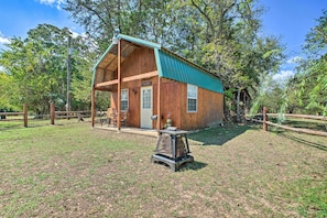 Apartment (0 Bedroom) | Interior - Hand-built 'black Fork Cabin 2' w/ Fire Pit! (Nashoba)