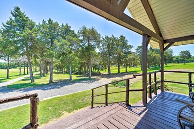 麥卡萊斯特小屋，擁有 30 英畝私人土地和池塘！