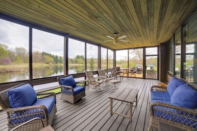 Private Lake Access: Spacious Plymouth Hideaway!