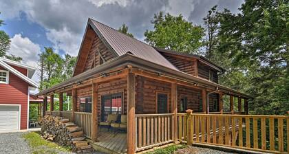 Wraparound Deck: Linville Mountain Cabin