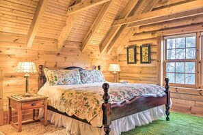 House (2 Bedrooms) | Interior - Wraparound Deck: Linville Mountain Cabin (Newland)