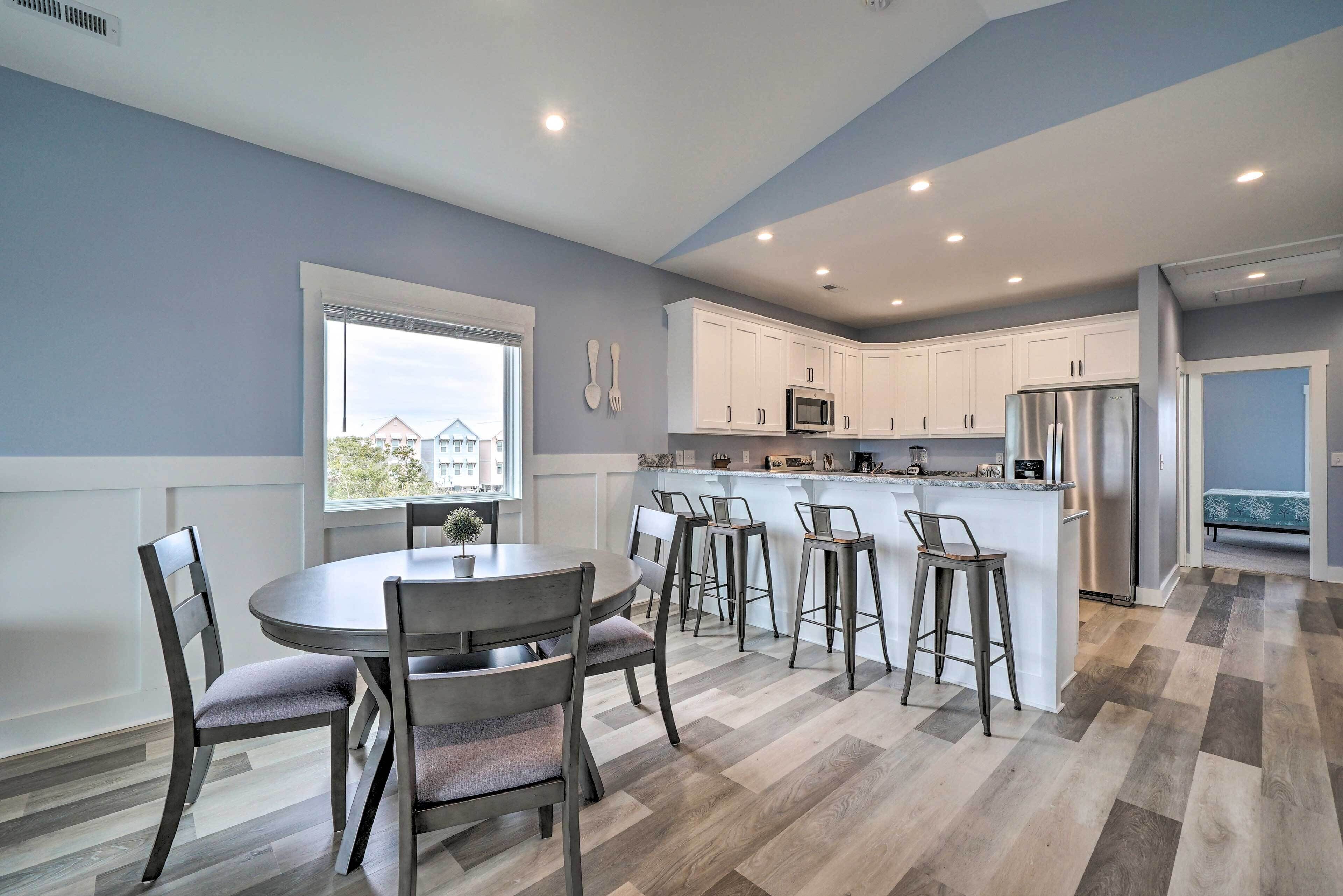 Stylish Townhome w/ Balconies & Tesla Charger!