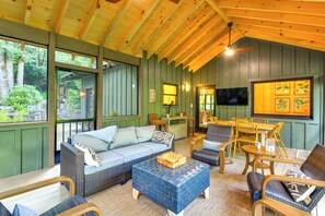 House (4 Bedrooms) | Interior - Tranquil Highlands Cottage With Fire Pit & Stream! (Highlands)