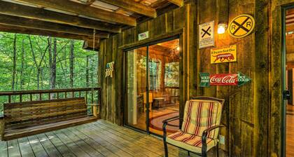Tellico Plains Cabin - 5 Acres, Backyard Creek!