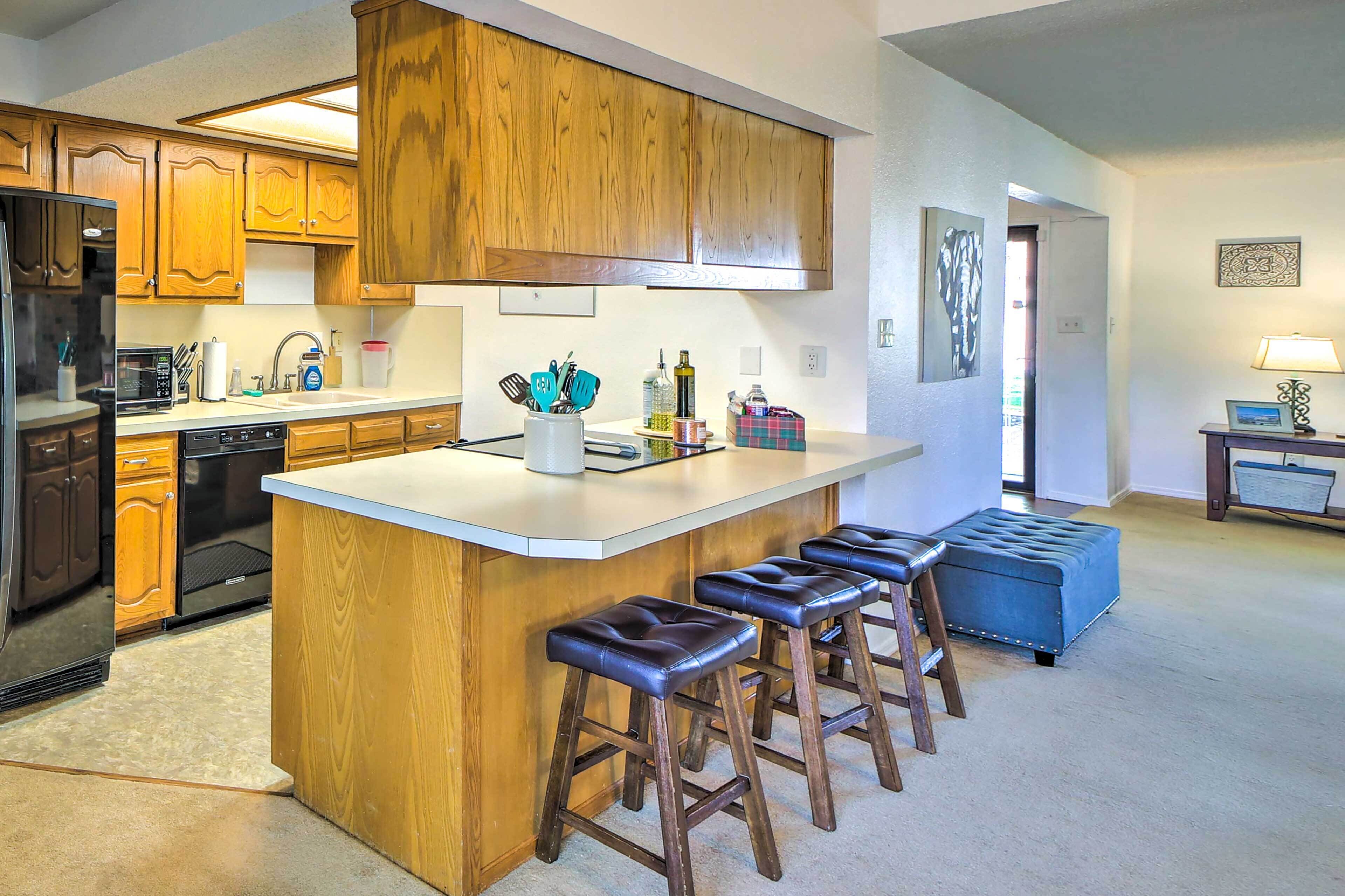 独立别墅 (4 Bedrooms) | 私人厨房 | 微波炉、烤箱、炉灶、洗碗机