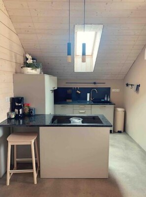 Kühlschrank, Ofen, Herdplatte, Geschirrspüler