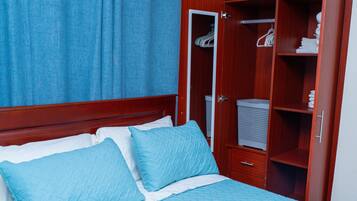 2 soverom, strykejern/-brett, wi-fi (inkludert) og sengetøy