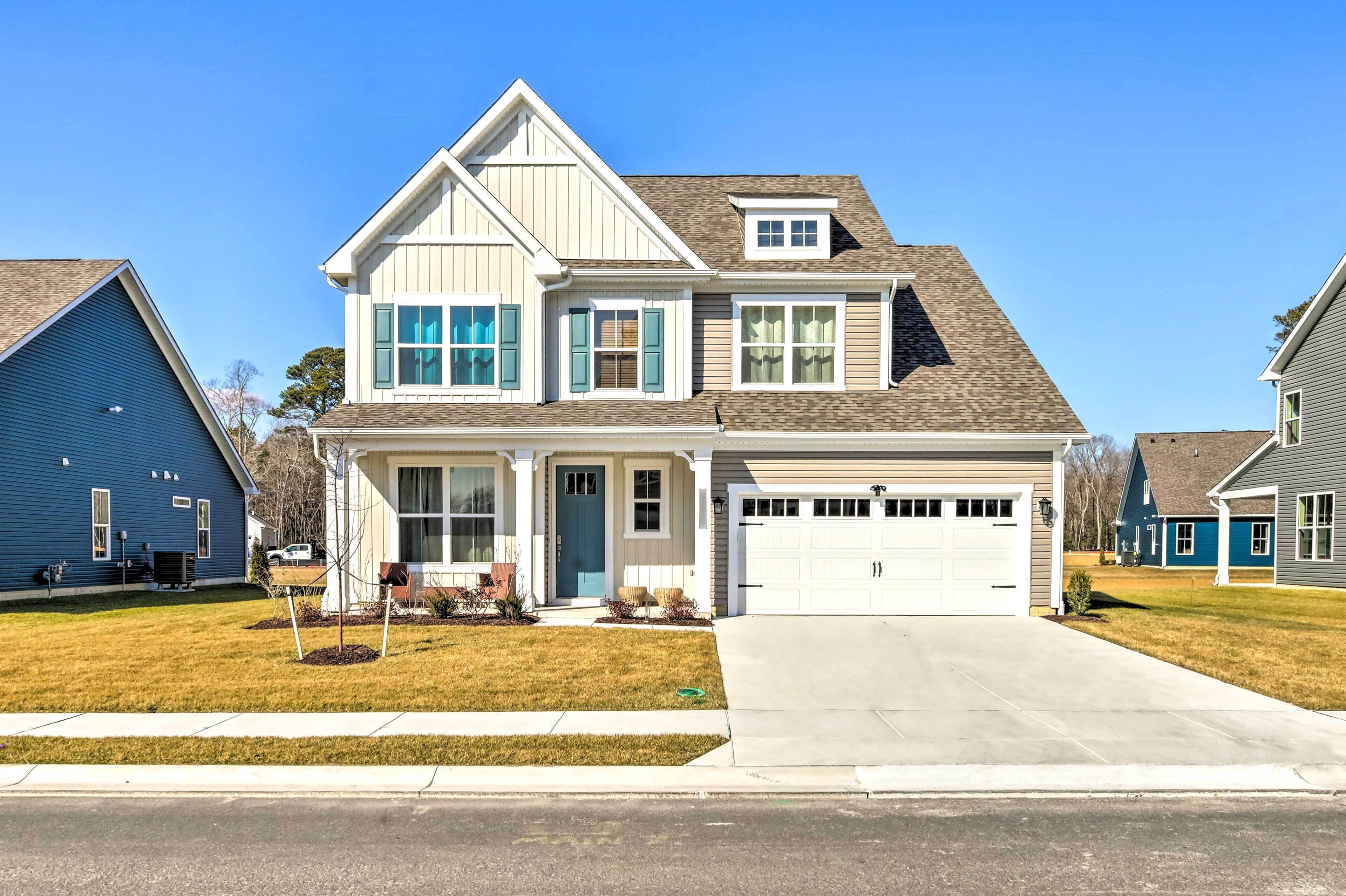 Charming Bethany Beach Home, 5 Mi to Ocean!