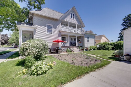 Eclectic Manitowoc Vacation Rental Near Marina!