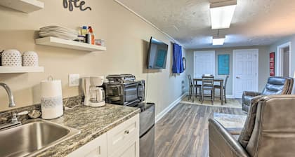 Centrally Located Sturgis Apt On Main St w/ Garage