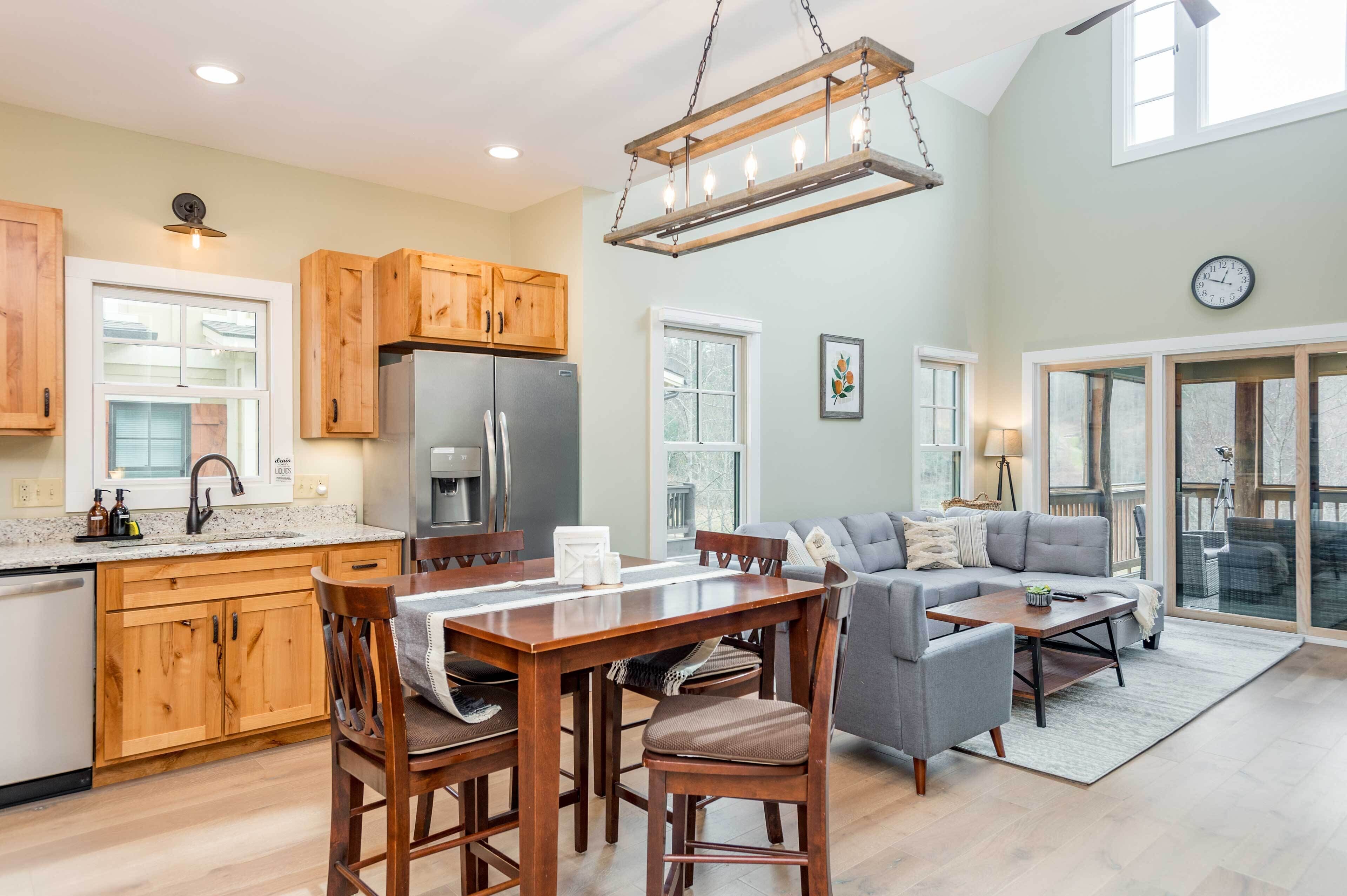 Cullowhee Home w/ Game Room, Wraparound Decks