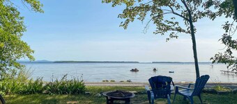 Cozy Lake Champlain Cottage w/ Private Beach!