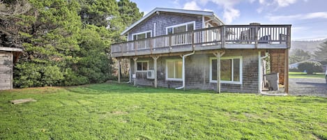 Fachada de la propiedad