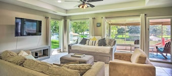 Private Dock & Slip: Cedar Creek Reservoir Home
