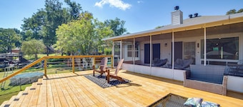 Private Dock & Slip: Cedar Creek Reservoir Home