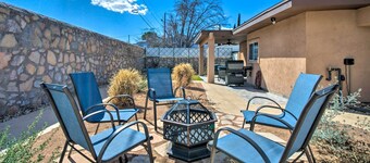 Modern El Paso Home w/ Backyard & Fire Pit!