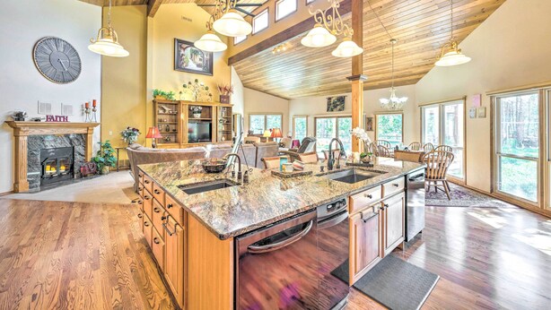 Interior - Serene Monument Sanctuary w/ Patio & Fire Pit! (Monument)