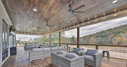 Lavish Riverfront Escape w/ Gas Grill!