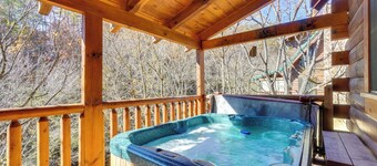 Romantic Cabin w/ Hot Tub in Pigeon Forge!