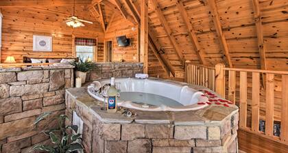 Romantic Cabin w/ Hot Tub in Pigeon Forge!