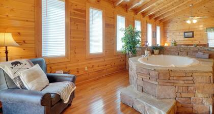 Romantic Cabin w/ Hot Tub in Pigeon Forge!