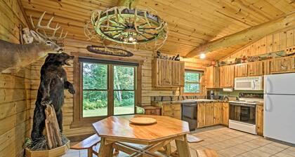 Scenic Cabin on 2 Acres Near Lake Holcombe Marina!
