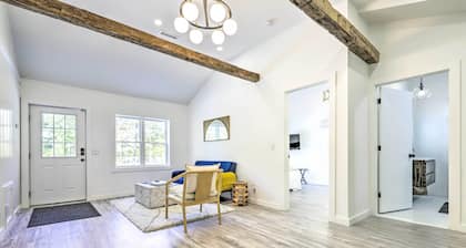 Modern Escape w/ Fire Pit, Near Lake Waramaug