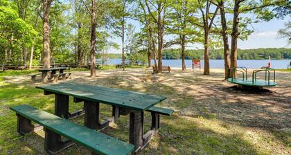 ~ 1 Mi to Lake: Secluded Poconos Home w/ Decks