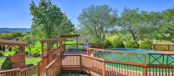 Stunning Former Winery w/ Pool & Mtn Views!