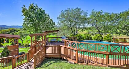 Stunning Former Winery w/ Pool & Mtn Views!