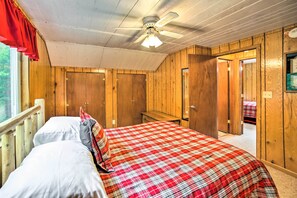 House (3 Bedrooms) | Interior - Secluded Woodsy Watersmeet Cabin w/ Fire Pit! (Watersmeet)