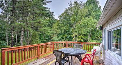 Secluded Getaway < 10 Mi to Saratoga Springs!
