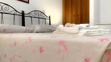 1 makuuhuone, vuodevaatteet