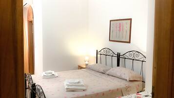 1 makuuhuone, vuodevaatteet