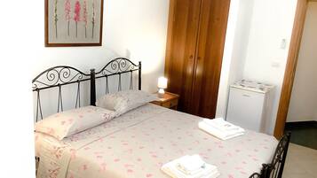 1 makuuhuone, vuodevaatteet