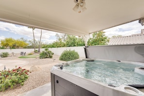 Terrace/patio - 3 Mi to London Bridge: Lake Havasu City Home (Lake Havasu City)