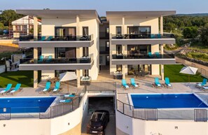 Exterior - Beach front apartment in Malinska (Malinska)