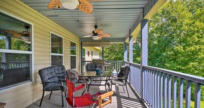 Caryville Home w/ Dock, Steps to Norris Lake!