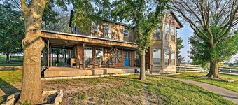 Charming Hamilton Farmhouse w/ Country Views!