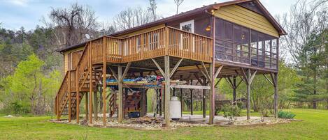 Voorkant van accommodatie