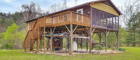 Façade de l’hébergement