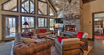 Custom Angel Fire Home: Views, Hot Tub & Fire Pit!